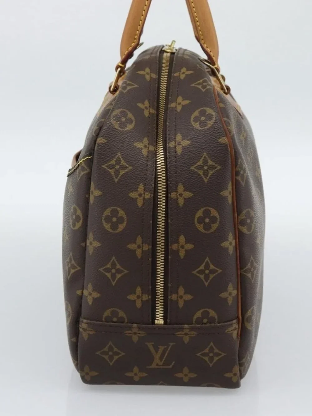 LOUIS VUITTON Monogram Deauville Hand Bag M47270 LV Auth ka4892